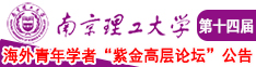 男人j插女人b视频南京理工大学第十四届海外青年学者紫金论坛诚邀海内外英才！